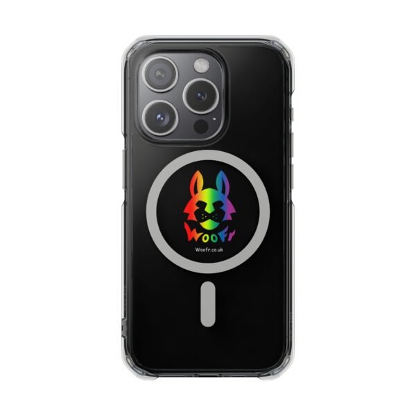 Vibrant Phone Case with Woofr Logo - Magnetic Clear Impact Protection - Image 5