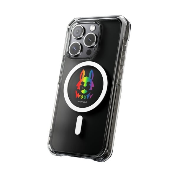 Vibrant Phone Case with Woofr Logo - Magnetic Clear Impact Protection - Image 6