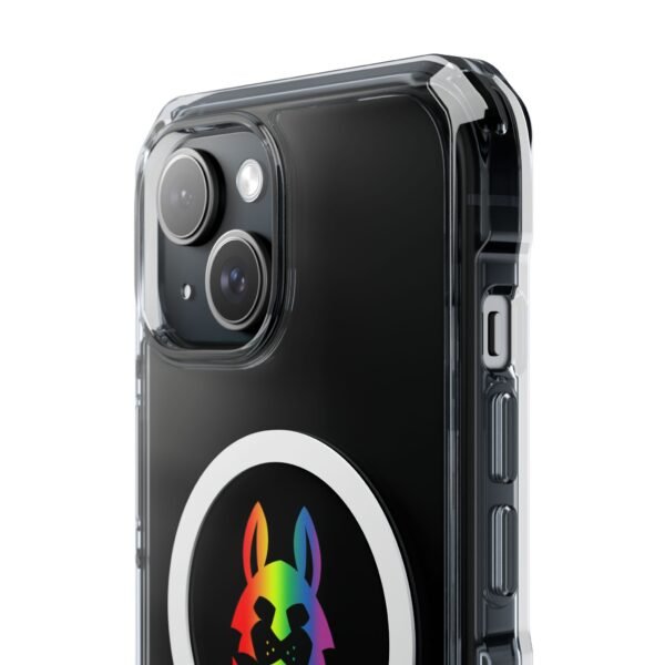 Vibrant Phone Case with Woofr Logo - Magnetic Clear Impact Protection - Image 4