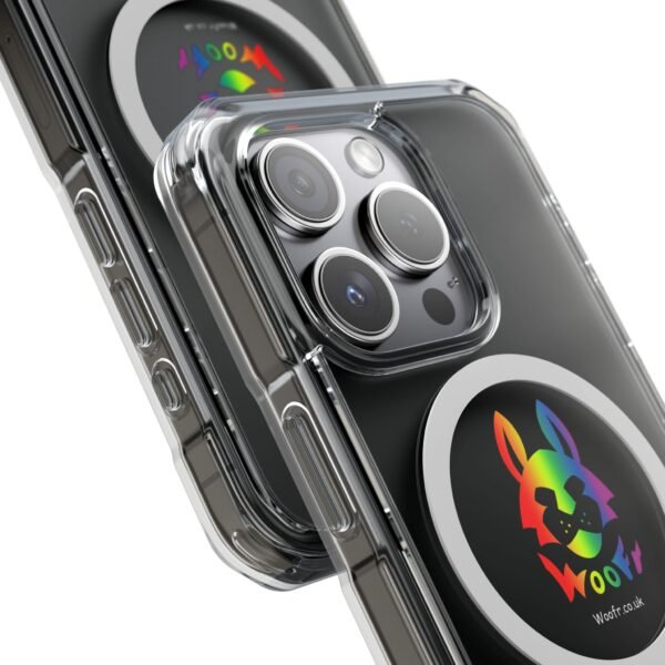 Vibrant Phone Case with Woofr Logo - Magnetic Clear Impact Protection - Image 7