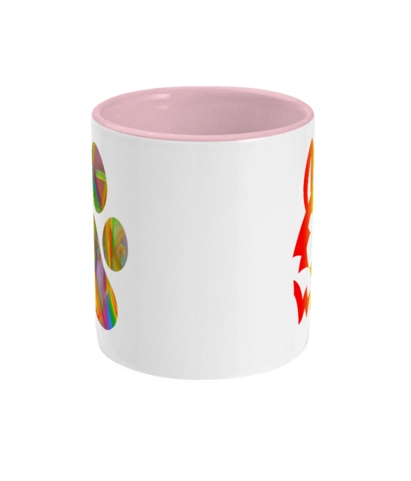 Two Toned Mug- Woofr and Milkshake Paw